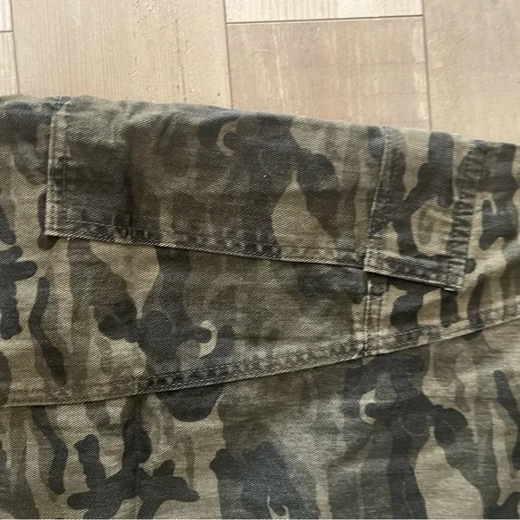 Baggy Cargo men’s Camouflage Wide Leg Pants -new in bag -100%cotton camo Large - Picture 4 of 7